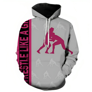 เสื้อฮู้ดพิมพ์ลายระเหิด3D คริสต์มาสที่มีคุณภาพสูงแบบ DIY พิมพ์โลโก้และ100% โพลีเอสเตอร์แบบสวมหัวทั้งหมด - Product Image 2