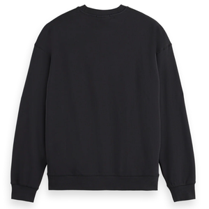 Sudadera Casual para Hombre, Felpa Sólida, Mezcla de Algodón de Alta Calidad, Bordado en el Pecho, Estilo Urbano, Cuello Acanalado con Técnica de Bordado - Product Image 3