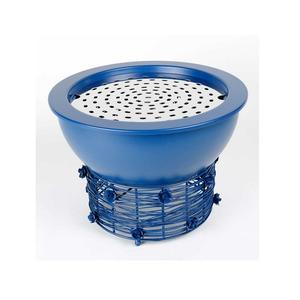 Fantástico diseño Fire Pit Acero inoxidable y hierro gris Powder Coated Fire Pit con soporte de hierro de la India - Product Image 5