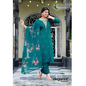 Material de traje de rayón con estilo de fabricación india, opciones sin costuras y listas para usar en todas las estaciones disponibles al mejor precio - Product Image 1