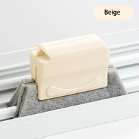 Nouvelle brosse de nettoyage pour les coins morts des fenêtres, brosse de nettoyage en microfibre pour le lavage des fenêtres