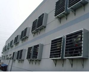 Ventilador de ventilación axial de gran volumen de aire Extractor de metal resistente para uso industrial y comercial - Product Image 6