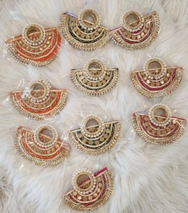 Bolsa para monedas de Gota, recuerdo de boda, regalo de devolución de fiesta, monedero pequeño, Cartera de tela, funda de tela, tendencia colorida, diseño de trabajo, bolsa Floral - Product Image 5