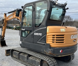 Bien entretenu pour la mini-pelle CASE CX57C 5 tonnes sur chenilles avec mini moteur Équipement d'occasion - Product Image 1