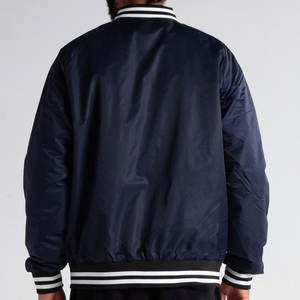 Chaquetas universitarias personalizadas para hombre al por mayor chaqueta bomber de béisbol Letterman con bordado personalizado accesorio de temporada de invierno - Product Image 6