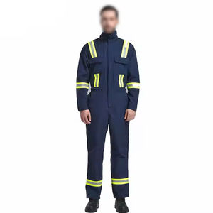 Vêtements de travail respirants Combinaison de sécurité uniforme pour hommes Dernier style Combinaison de sécurité à manches longues de haute qualité Combinaison de sécurité du travail - Product Image 2