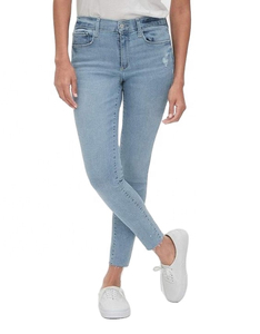 Service OEM sur mesure pantalon en jean skinny pour femmes Leggins Bangladesh fabricant prix de gros mode dames jean pantalon - Product Image 1