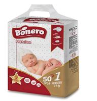 Couches jetables pour bébé BONERO en coton écologique de haute qualité, super absorbantes, douces, respirantes, certifiées ISO, taille MIDI, Turquie
