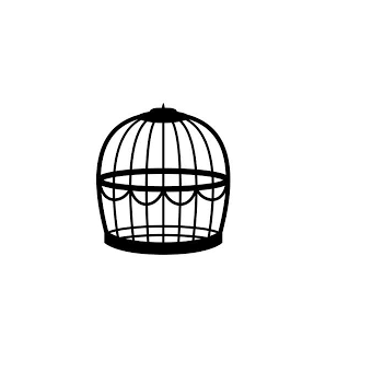 ornamental bird cage