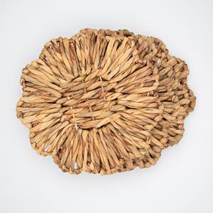 แผ่นรองจานทำมือจากผักตบชวา แผ่นรองจานธรรมชาติ ราคาแข่งขัน ขายส่ง - Product Image 5