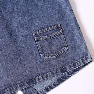 Breathable 2026 Autumn <b>Men</b> Retro Denim Cargo <b>Vest</b> Washed Cotton <b>Multi</b> Pocket Sleeveless V Neck Casual Fashion Outdoor Breathable - Product Image 4