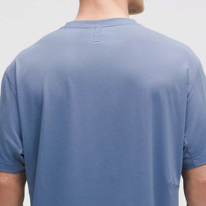 Camiseta de hombro caído para hombre recién llegada en MOQ bajo, producto de tendencia superior, Camiseta holgada de gran tamaño para hombre - Product Image 3