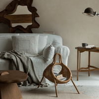 Porte-revues en rotin fait main porte-journal Boho panier de rangement de canne naturelle organisateur de salon moderne meubles