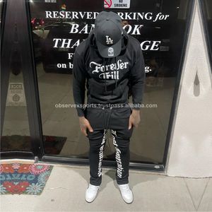 Ropa de calle de invierno Dgt Print Heavy Cotton Sweatsuit Diseñadores Chándales Conjuntos de chándal para hombre - Product Image 2