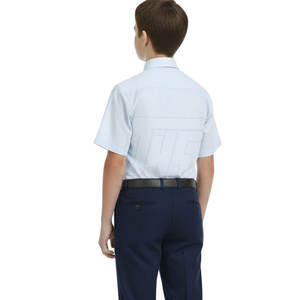Ensemble d'uniformes scolaires pour garçons, tenue scolaire élégante avec chemise et pantalon, parfait pour les cours et les événements scolaires - Product Image 5