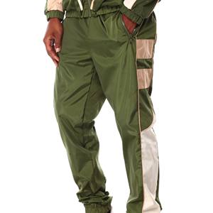 ชุดวอร์มไนลอนกันลมสำหรับผู้ชายชุดวอร์มผ้าไนลอนกันน้ำน้ำหนักเบาออกแบบโลโก้ได้ตามต้องการ - Product Image 2