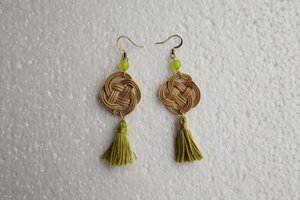 Juego de Aretes de Ratán con Forma de Estrella Estilo Bohemio, Vintage y Moderno, para Regalo de Aniversario, Material Ecológico, Ligeros, 1 par/Carta, en Oferta - Product Image 2