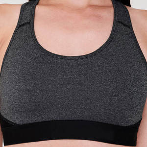 Sujetador deportivo personalizado de moda con cuello alto para correr Sujetador de Yoga a prueba de golpes Fitness Tank Top Mujer - Product Image 2