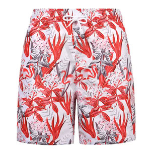 Short de bain uni pour homme 2023, style urbain, en toile, taille élastique, polyester/coton, respirant, séchage rapide, anti-plis - Product Image 5