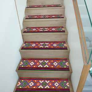 Tapis imprimé : Design turc unique, fait main, personnalisé, cadeau idéal, tapis d'entrée - Product Image 3