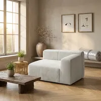 Canapé modulaire pliable pour salon d'appartement, ensemble de canapés ergonomiques en mousse à mémoire de forme avec oreillers, expédition compacte sous vide