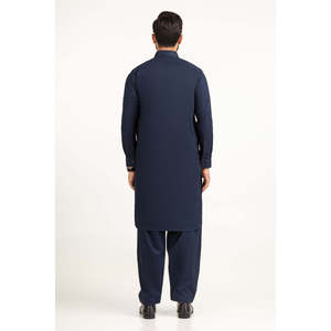 Blazer Homme Haut de Gamme Simple Boutonnage avec Option Fermeture Éclair en Viscose – Style Business Basique SK-STY25-046 – Ensemble 2 Pièces Coupe Droite - Product Image 6