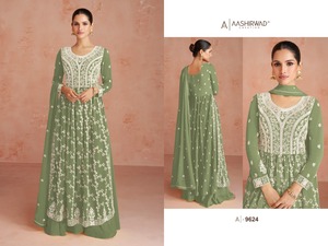 งานปักที่มีคุณภาพสูงลำดับทำงานด้านหลังผู้หญิง salwar kameez ในราคาจำนวนมากจากผู้ผลิตอินเดีย - Product Image 5