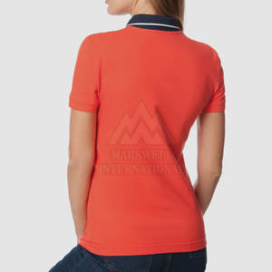 Camiseta Polo para Mujer de Marca Privada, Camisetas Polo Cómodas para Mujer, Camisetas Polo Transpirables para Mujer, Hechas en Pakistán - Product Image 3