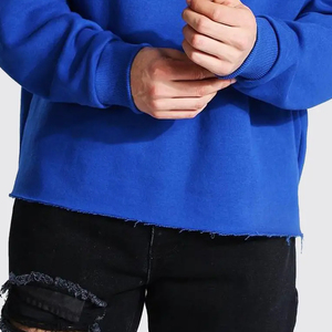 Sudaderas con Capucha Personalizadas con Logotipo, 100% Algodón, Estilo Holgado, Forradas, Lisas, Sin Bolsillos, con Dobladillo sin Rematar - Product Image 5