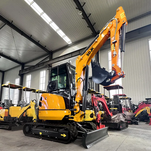 Envío Gratis para Mini Excavadora de 3.5 Toneladas con Motor de Alta Eficiencia de 26HP, Bomba de Engranajes PLC - Product Image 6