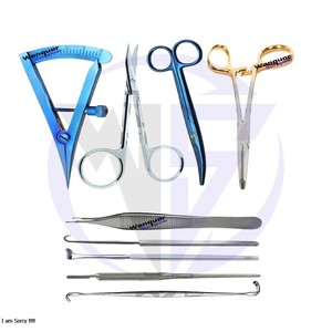 Kit neuroquirúrgico de laminectomía, juego de instrumentos de cirugía, completo de acero inoxidable de alta calidad, reutilizable y esterilizable disponible - Product Image 4