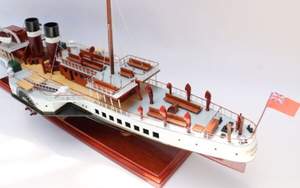 Gia Nhien Design personnalisé du fabricant WAVERLEY Navire commercial Maquette en bois Artisanat nautique de haute qualité - Product Image 3