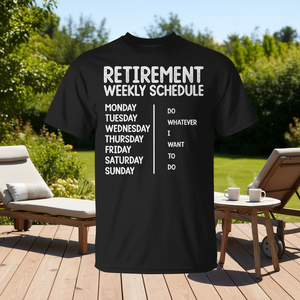 T-shirt Promozionale Personalizzabile per Pensionati - Product Image 3