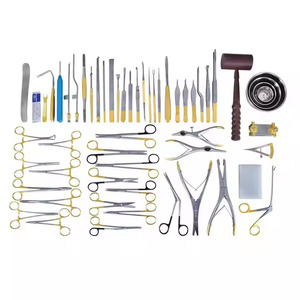 Rhinoplasty cụ thiết lập của 57 pcs Ent dụng cụ phẫu thuật nhựa phẫu thuật Thiết lập thiết bị y tế cho bác sĩ phẫu thuật - Product Image 1