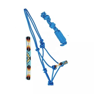 Top Selling Nylon Halter Lead Rope 8 Foot Matching Lead Indian Style PP Material Horse Accessories Wholesale OEM/ODM Accepted - Product Image 5