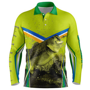 Nouveau design Vêtements de fitness Maillots de pêche par sublimation de style Maillots de pêche à taux réglable Maillots de pêche par sublimation de dernière mode - Product Image 1