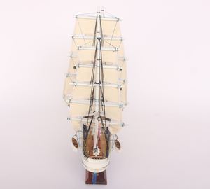 Gia Nhien Modèle réduit de grand voilier Christian Radich de haute qualité Design personnalisé du fabricant Artisanat en métal pour la décoration de la maison quantité minimale de commande bas - Product Image 4