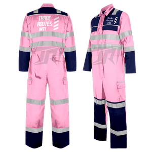 Ropa DE SEGURIDAD reflectante de alta resistencia, conjunto de trabajo general de poliéster impermeable, camisa abotonada con cuello redondo duradero para expertos - Product Image 6