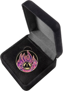 Chất Lượng Cao Nhung Đồng Xu Vàng Lưu Trữ Hộp Quà Tặng Tùy Chỉnh Bán Buôn Kim Loại Kỷ Niệm Đồng Xu Hiển Thị Trường Hợp - Product Image 2