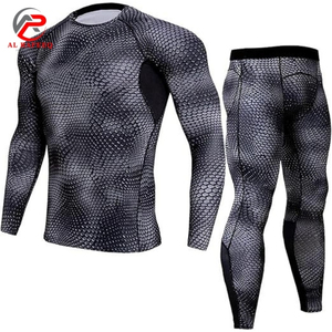 Conjunto Deportivo de Compresión para Gimnasio y Fitness para Hombre, de Secado Rápido, Transpirable y sin Costuras, Ropa de Yoga para Deportes - Product Image 1