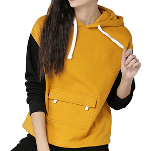 Gran oferta, sudaderas con capucha de invierno de alta calidad para mujer, Top de secado rápido para adultos, diseño elegante con capucha, logotipo frontal, opciones de tamaño disponibles - Product Image 1