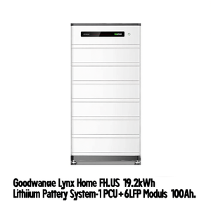 Système de batterie au lithium Goodwe Lynx Home FH-US 19,2 kWh - 1 PCU + 6 modules LFP 100 Ah - Product Image 3