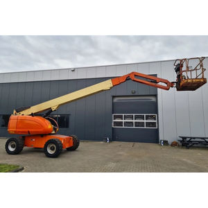 Chariot élévateur à flèche articulée robuste avec pneus, entièrement fonctionnel, testé et prêt à l'emploi - Product Image 1