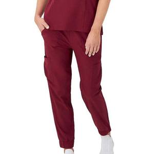 65% coton 35% Polyester matériel personnalisé vêtements pour femmes pantalons pantalons survêtement couleur rouge pantalons pour femmes pantalons adultes - Product Image 5