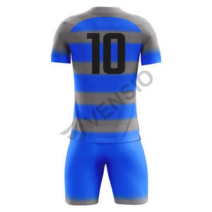 Uniforme de football pour hommes avec design par sublimation personnalisé de haute qualité OEM Sportswear Training Jersey in France Style - Product Image 2