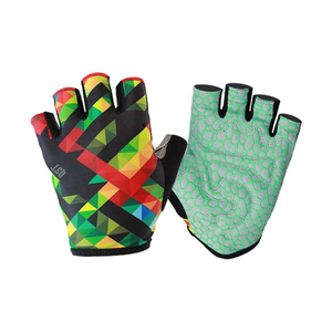 Gants de sport en polyester à demi-doigts en gros, antidérapants pour les sports de plein air, la musculation et l'entraînement, avec logo et couleur personnalisés - Product Image 3