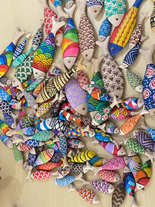 Poisson en bois écologique par des artisans du Vietnam/Décoration de poisson en bois unique pour l'exportation, disponible pour les commandes en gros et les conceptions personnalisées - Product Image 4