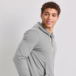 Sweat à capuche d'hiver léger pour homme 100% coton OEM 2025 |   Logo personnalisé brodé de qualité supérieure en gros - Product Image 5