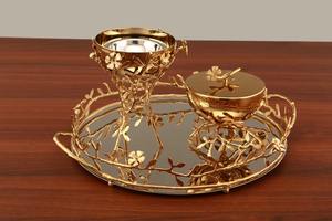 Quemador decorativo de aroma bakhoor de metal para un humo suave, olor dulce y un aspecto encantador para el hogar - Product Image 3