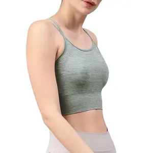 Soutien-gorge réglable de Sport pour femmes, sous-vêtements de Yoga, fermeture éclair avant, course, Push Up, soutien-gorge de Sport - Product Image 2